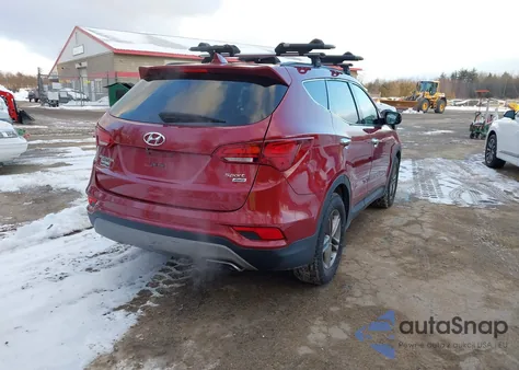 2017 Hyundai Santa Fe Sport 2.4L from USA, damaged, VIN 5XYZUDLB9HG389842